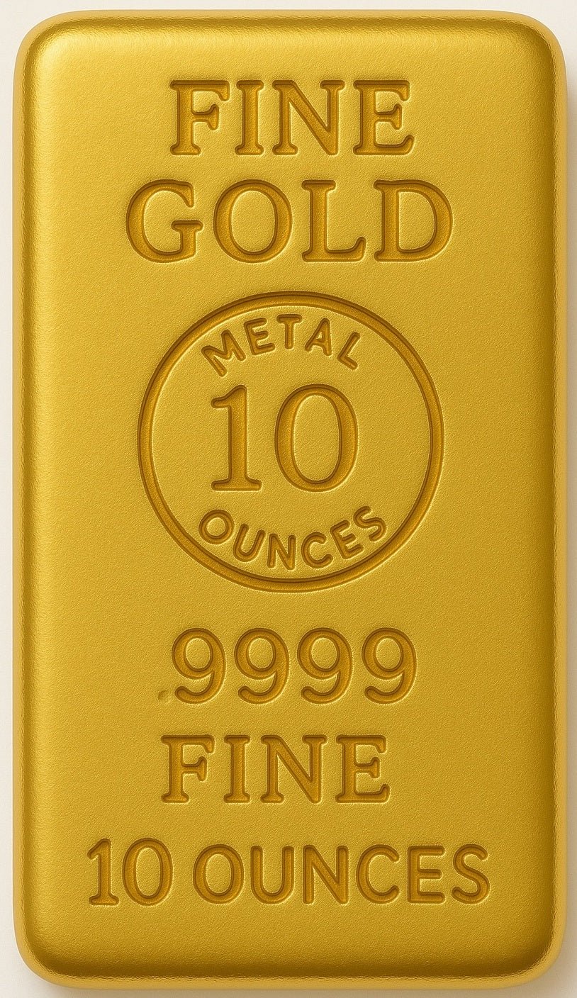 10 oz Gold Bar (our choice)