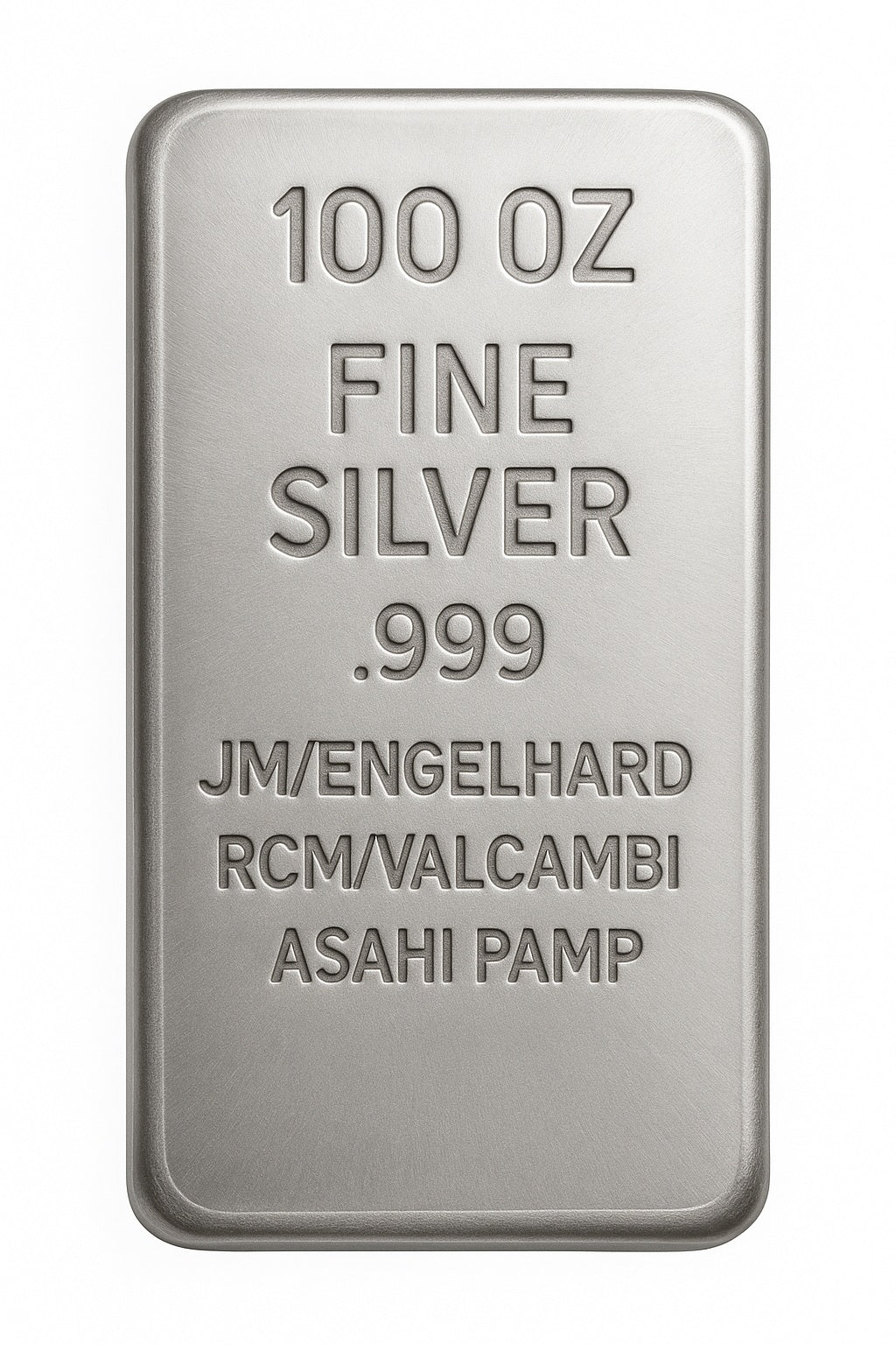 100 oz Silver Bar (our choice)