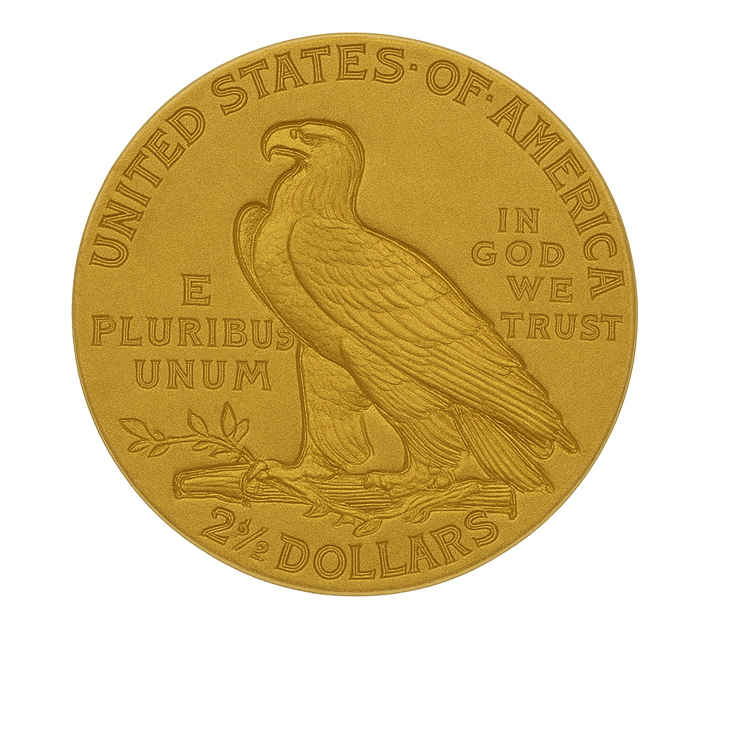 1910 $2.50 Gold Indian