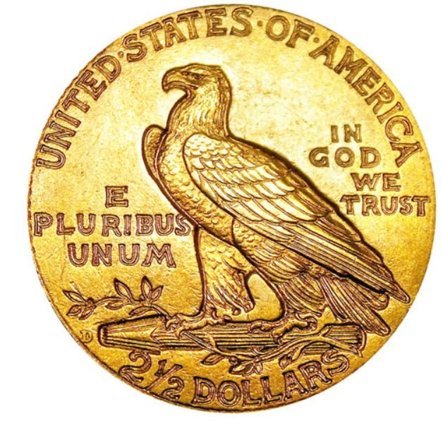 1911-D $2.50 Gold Indian (Strong D)