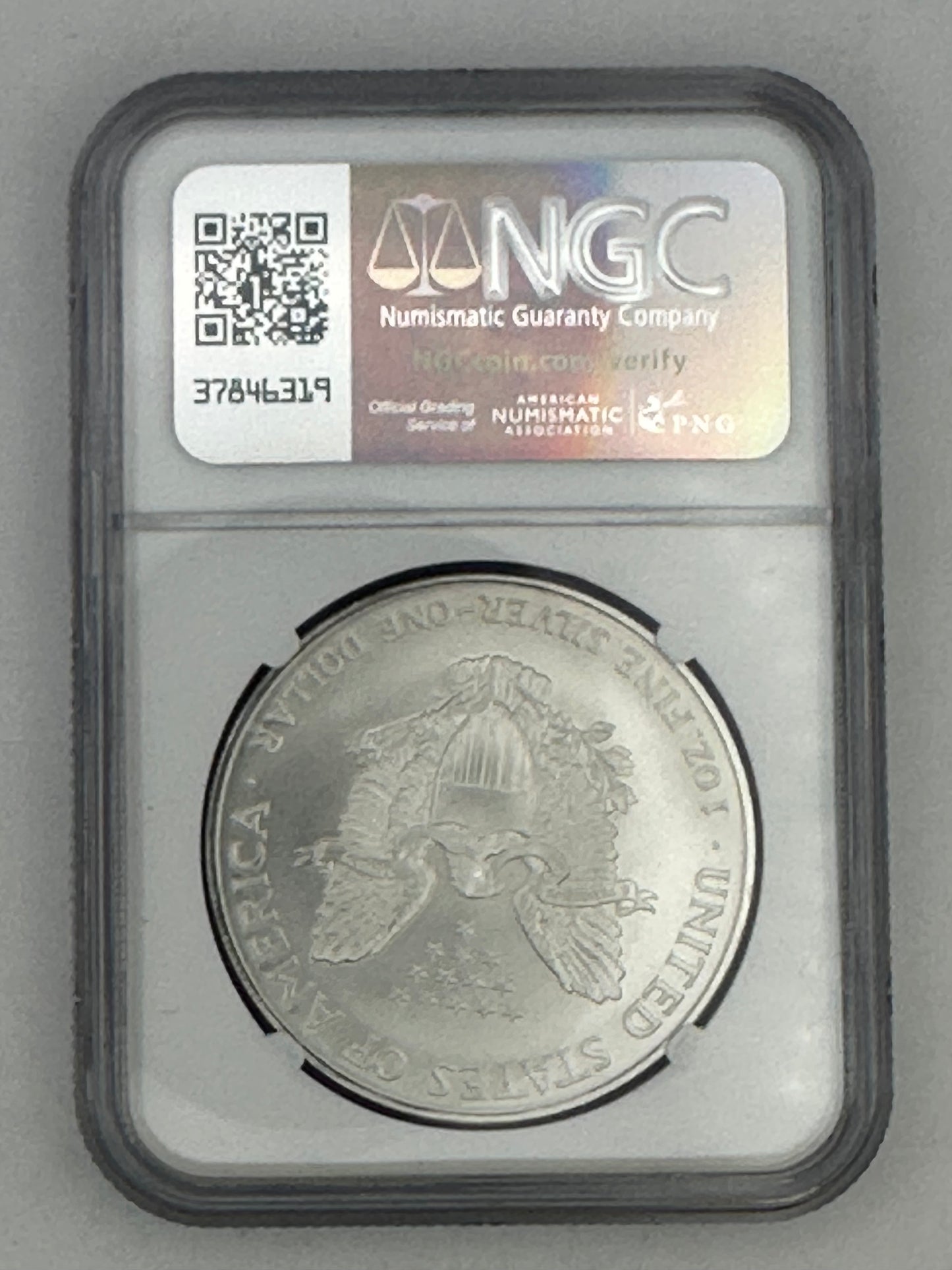 1997 Silver Eagle MS70 – NGC (Mike Castle Signed)