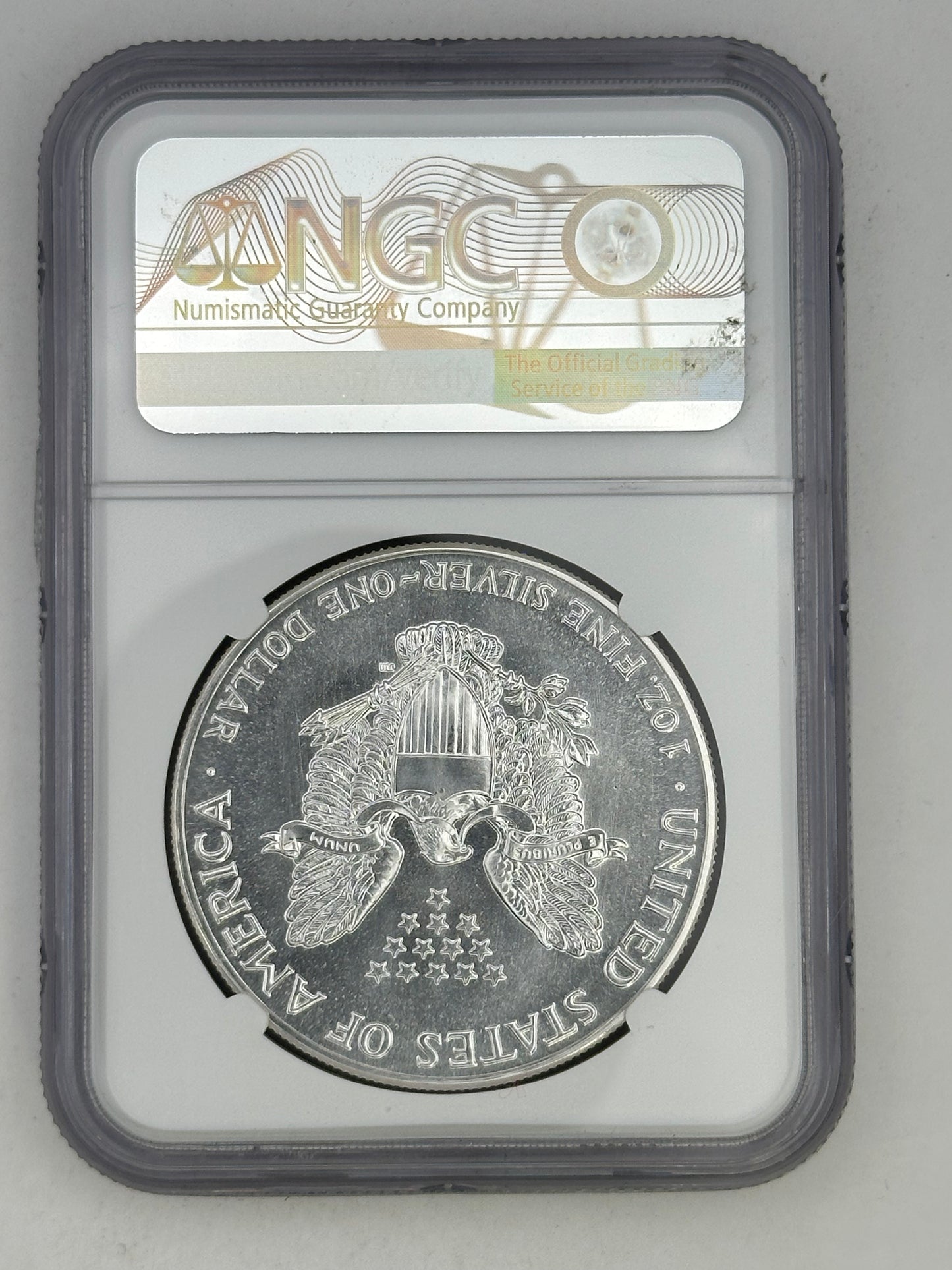 1987 S$1 Eagle Struck at San Francisco Mint MS 70