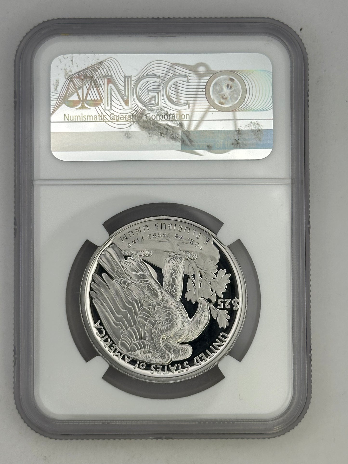 2018 W Palladium $25 High Relief Moy Eagle PF 70 Ultra CAM