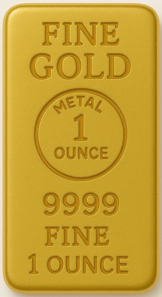 1 oz Gold Bar (carded) our choice