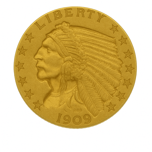 1909 $2.50 Gold Indian