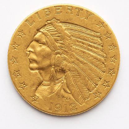1912 $2.50 Gold Indian
