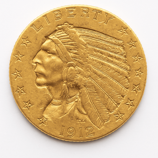 1912 $2.50 Gold Indian