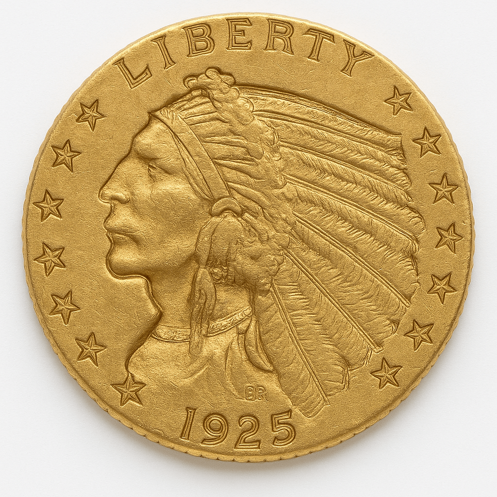 1925-D $2.50 Gold Indian