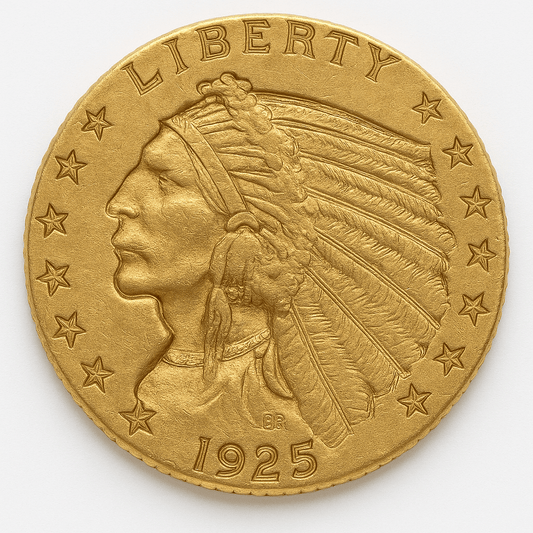 1925-D $2.50 Gold Indian