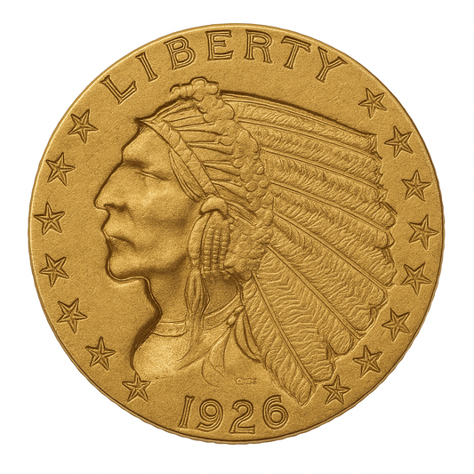1926 $2.50 Gold Indian