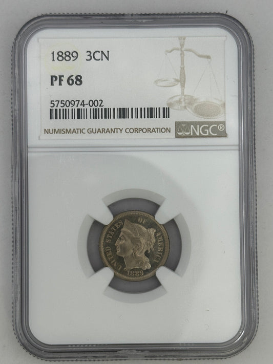 1889 3CN PR68 NGC