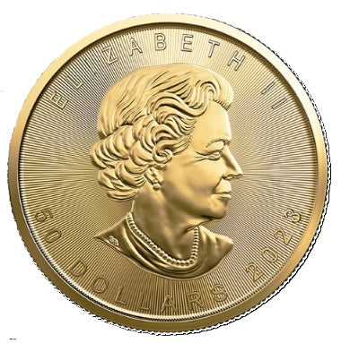 1 oz Gold Maple .9999 Elizabeth ended 2023