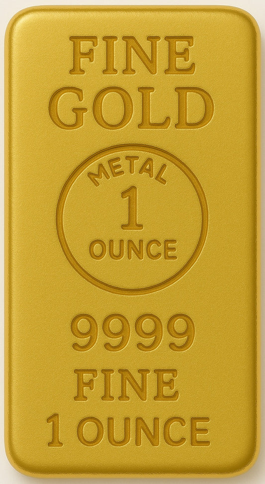 1 oz Gold Bar (carded) our choice