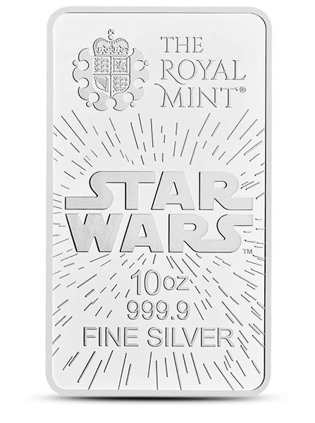 1 oz Silver Bar Star Wars (2 styles available)