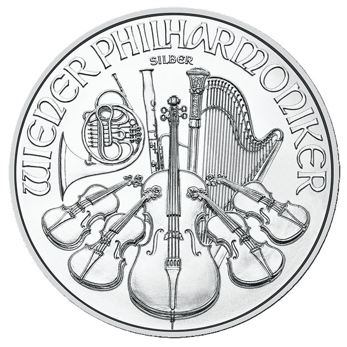 1 oz Austrian Silver Philharmonic